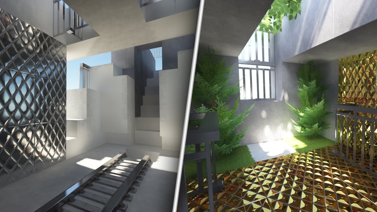 Minecraft 2020 Insane Graphics With Seus Ptgi Rtx Realism Mats