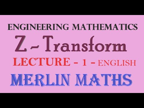 Engineering Maths 3 Z Transform And Difference Equation English