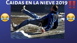 💯✅Recopilación✅ Caidas Graciosas🤣🤣✅en la nieve FUNNT FAILS VIDEO 2019💯RISAS Y CARCAJADAS ASEGURADAS