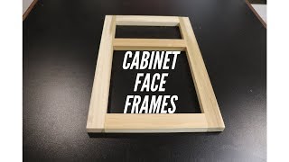 Cabinet Face Frames - Easy