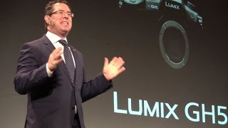 Panasonic GH5 Press Conference at CES 2017
