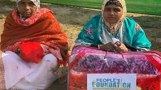 Winter Blankets Distribution in Bangladesh | People's Foundation | Winter Appeal