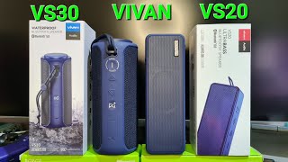 Perbedaan Speaker Bluetooth VIVAN VS30 DAN VS20 Cek dulu sebelum beli