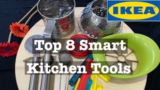 Smart and Helpful Kitchen Tools you must have || IKEA haul || Top 8 favorite IKEA Kitchen Tools