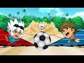 Inazuma Eleven Go Strikers 2013 Xtreme | Draft Tenmas VS Draft Zero Wii 1440p (Dolphin/Gameplay)