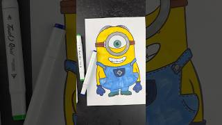 Best Drawing Tutorial for Minion’s Fun’s 💛💛💛 #minion #minions #minions2 #banana #drawingtutorial