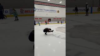 When pro skaters go on public sessions #pro #ice #skating #figureskater #spin #dizzy #chicago