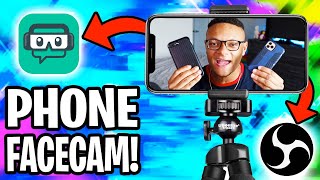 How to Use Your Phone as a Facecam LIVE in OBS FREE (iOS & Android)