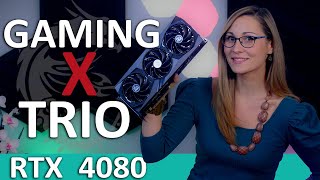 MSI RTX 4080 Gaming X Trio Review - Clockspeeds, Gaming, Thermals, Noise \u0026 Power