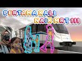 PERTAMA KALI LEIKA NAIK MRT DI JAKARTA!! SAMBIL MAIN SEPATU RODA