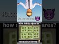 how many squares #fyp #roblox #memes #funny #foryou