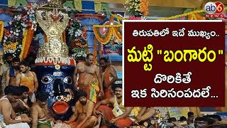 తిరుపతిలో ఇది దొరికితే అదృష్ట వంతులు #Tirupathi #Gangamma @ab6news