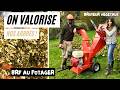 🟢💪Broyeur Végétaux DelMorino : BRF Potager !!! [+DEMO]