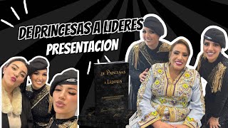 ￼hablamos del libro  que hemos escrito ￼ acompañadas de najat atabou, Houda elegancia  y khaltodri￼