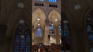 St. Patrick's Cathedral #stainedglasswindow #stpatrickscathedral #nyc #newyorkcity #shortreel #short