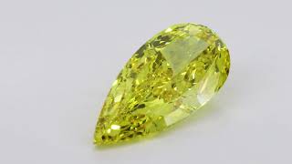 5.08 carat, Fancy Vivid Yellow Diamond, VS2 GIA 1192259955