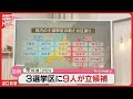 【衆院選2024】山口県内3つの小選挙区に9人が立候補