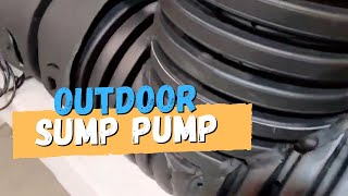 Outdoor Sump Pump System - How to Remove Yard Water and Protect Your Home