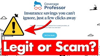 Coverage Professor Insurance Review - Legit or Scam? - Mycoverageprofessor.com