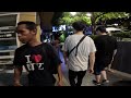 4k bangkok walking street thermae cafe nightlife バンコク ウォーキングストリート テーメーカフェナイトライフ