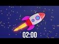 2 Minute Timer - Rocket Through Space