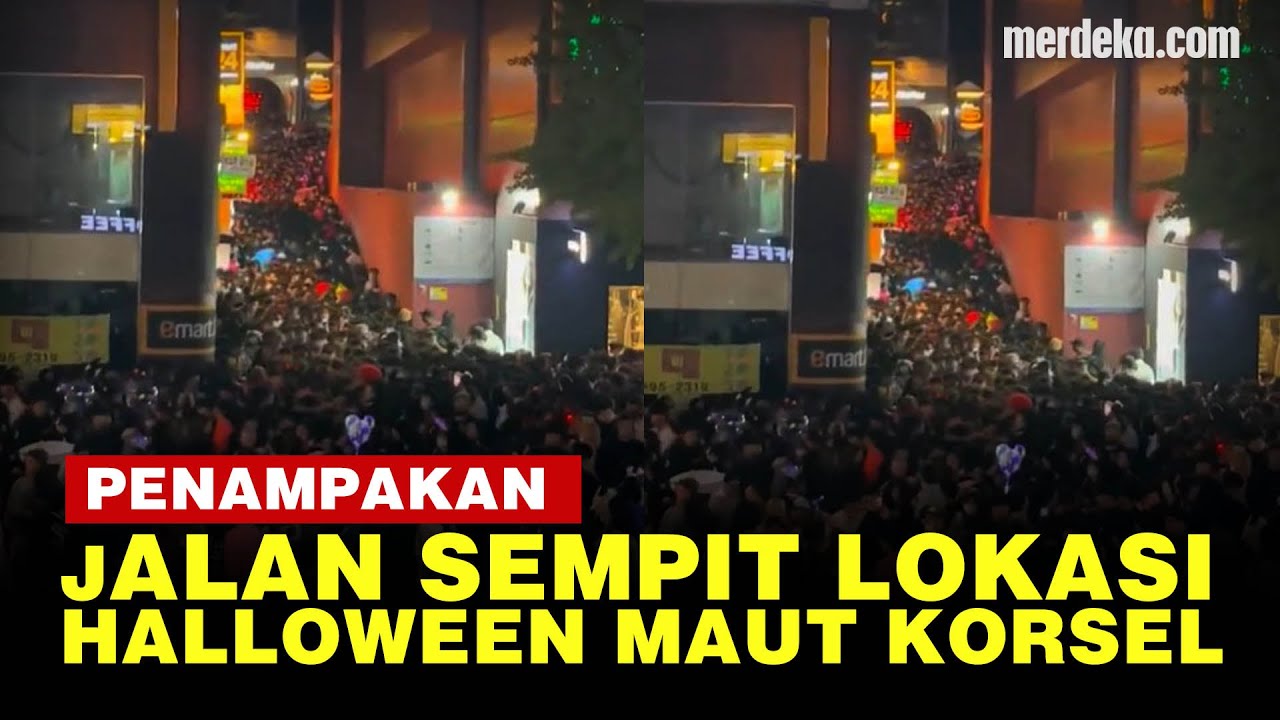 Kronologi Tragedi Halloween Maut Itaewon Korsel, Lokasi Jalan Sempit ...