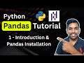 Python Pandas Tutorial 1 - Introduction to Pandas & Installation using VS Code