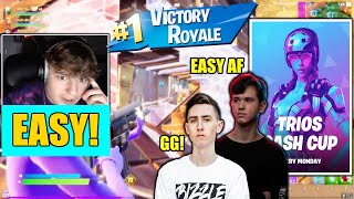 Clix WINS TRIOS CASH CUP GAME w/ Bugha \u0026 Bizzle | Fortnite |