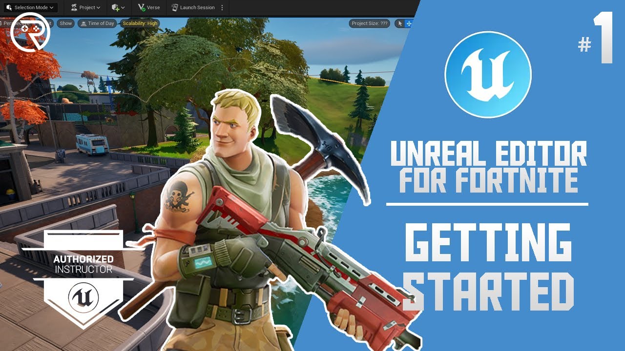 Unreal Editor For Fortnite - Part1: Getting Started - YouTube