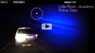 Fireball Over Texas Caught By Police Dash Cam