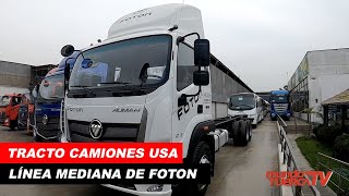 Tracto Camiones USA I Nueva línea de camiones medianos FOTON