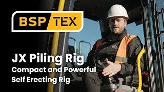 JX Piling Rig: Compact and Powerful Self Erecting Rig