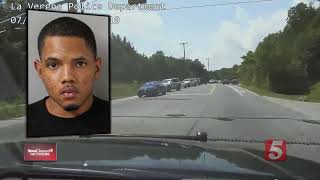 Suspect arrested, charged with attempted murder after multi-county chase, shots fired incident