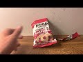 knott’s berry farm raspberry shortbread cookies pov mukbang asmr *premium cookies*