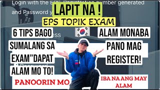 EPS TOPIK REGISTRATION STEP BY STEP | TOPIK EXAM