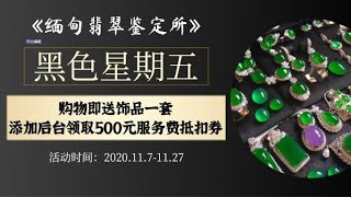 緬甸翡翠鑒定所源頭直播：礦區翡翠 一手直購 物美价优 全球物流11.23 #feicui #jade #翡翠  #原石 #珠宝