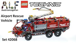 Lego Technic 42068 Airport Rescue Vehicle - Lego Speed Build Review