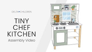 Tiny Chef Kitchen Assembly Video (by Delta Children)