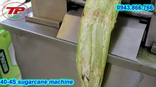 Sugarcane machine with 4 rollers works powerful