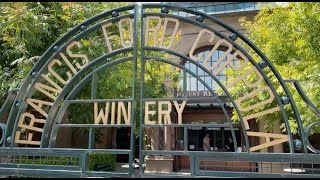 TOURING THE MOVIE PROPS AT THE FRANCIS FORD COPPOLA WINERY IN GEYSERVILLE, CALIFORNIA