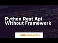 python rest api without framework