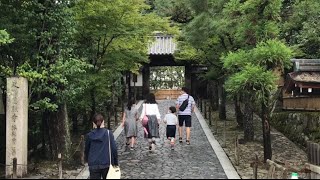 21年8月15日 五山送り火、前日の京都を歩く 法然院,銀閣寺,哲学の道 Walk around Kyoto city,Japan vlog