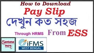 How to get Pay Slip \u0026 Salary Statement from ESS of Employee