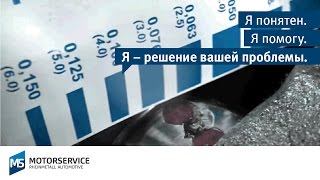 Измерение зазоров в подшипниках полосой KOLBENSCHMIDT PLASTIC GAUGE - Motorservice Group