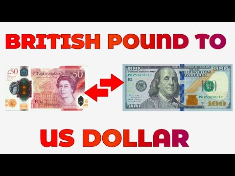 British Pound To US Dollar Exchange Rate Today | GBP To USD | Pound To ...