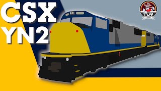 CSX Bright Future - The Best Modern Railroad Paint Scheme