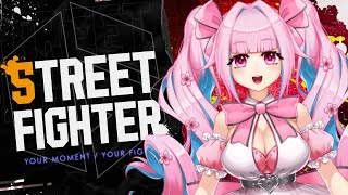 【ストリートファイター６ スト６】私は強くなりたいです！！先輩方教えてください！！【vtuber/蓮桜みこね】