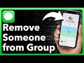 How To Remove Someone From Group Chat On iPhone