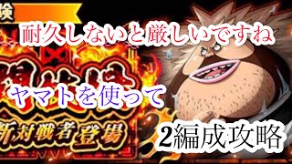 【トレクル】闘技場VSサンファンウルフ2編成攻略