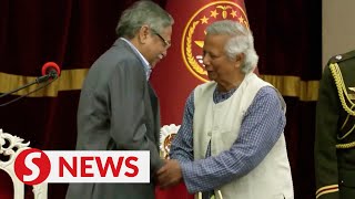 Nobel laureate Yunus sworn in as Bangladesh's interim leader